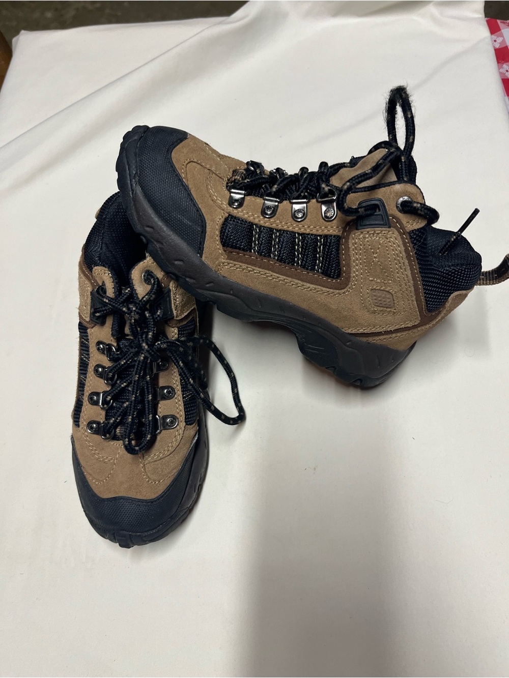 Cherokee Kids Brown and Black Hiking Boots